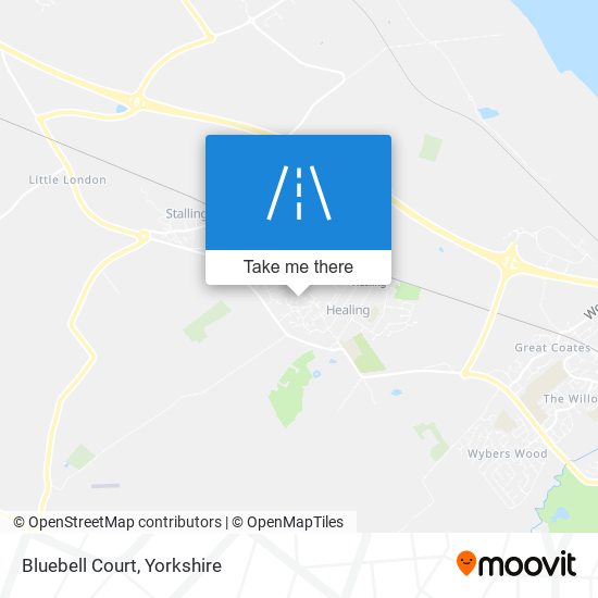 Bluebell Court map