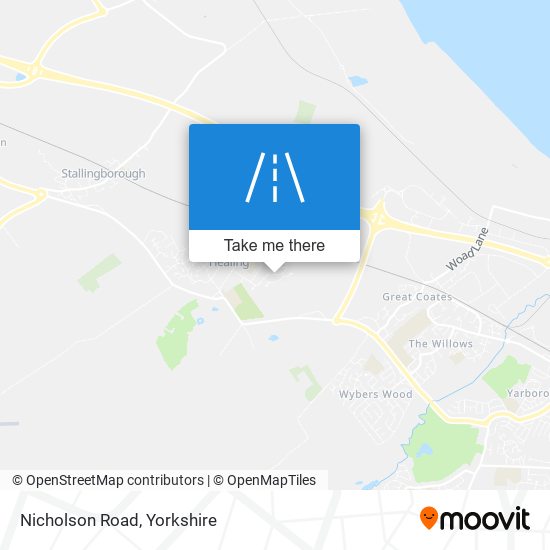 Nicholson Road map