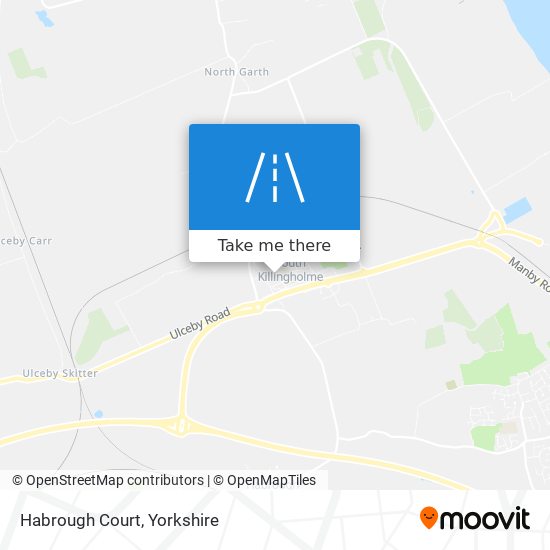 Habrough Court map