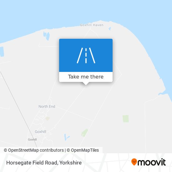 Horsegate Field Road map