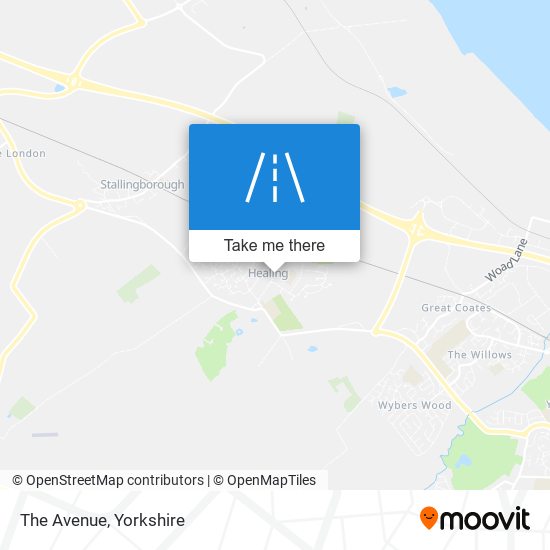 The Avenue map