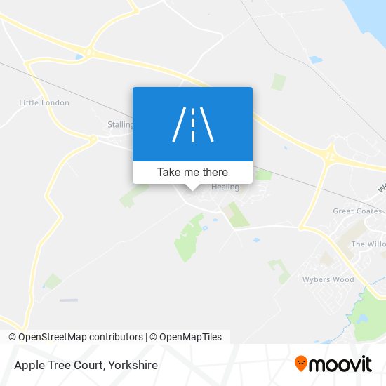 Apple Tree Court map