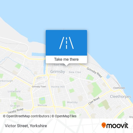 Victor Street map