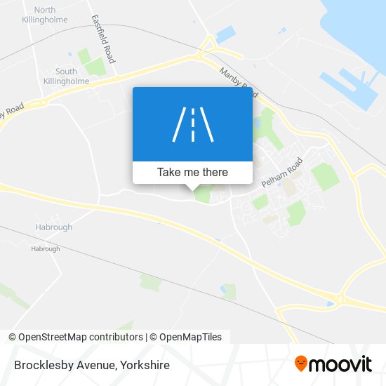 Brocklesby Avenue map