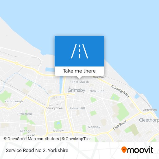 Service Road No 2 map
