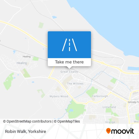 Robin Walk map