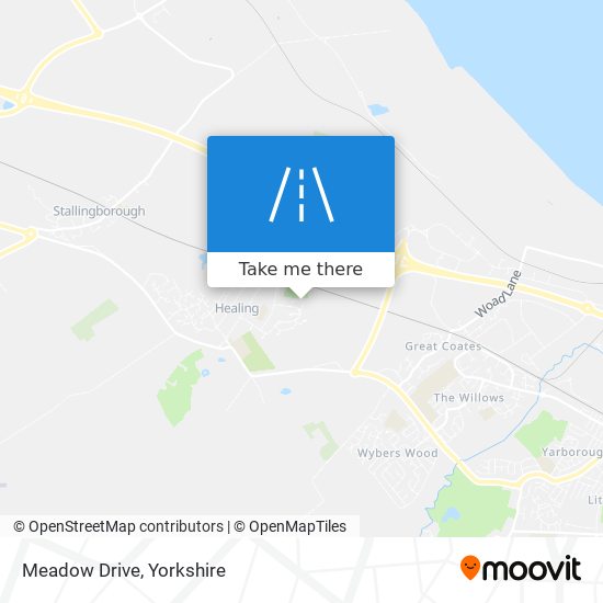 Meadow Drive map