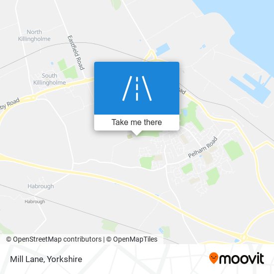 Mill Lane map