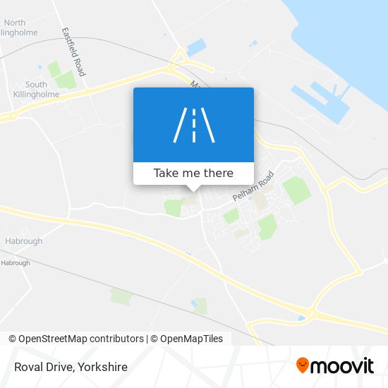 Roval Drive map