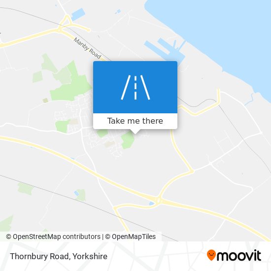 Thornbury Road map
