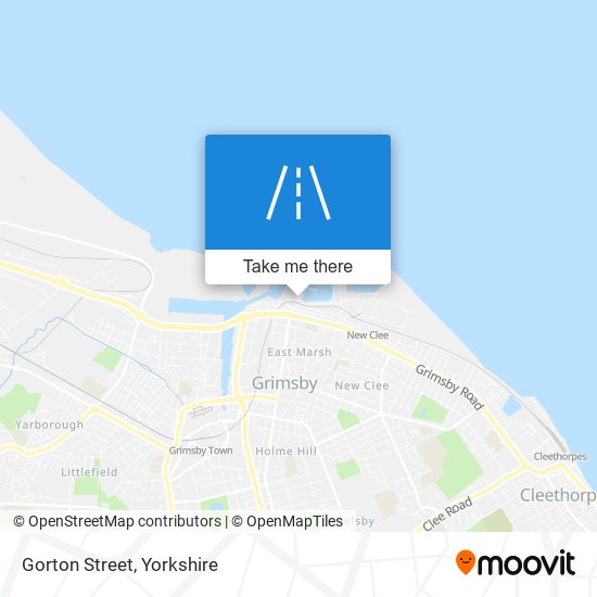 Gorton Street map