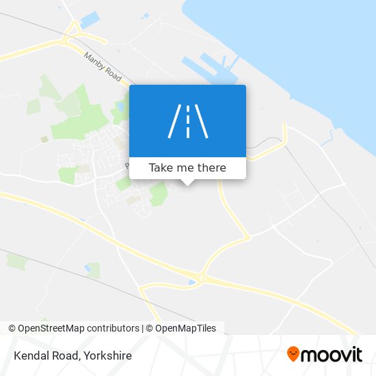 Kendal Road map
