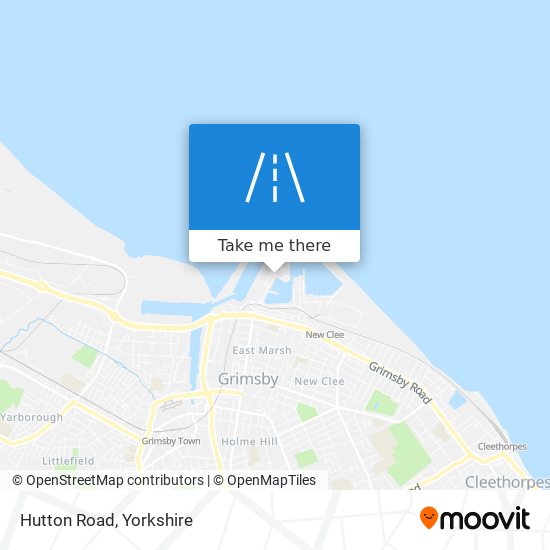 Hutton Road map
