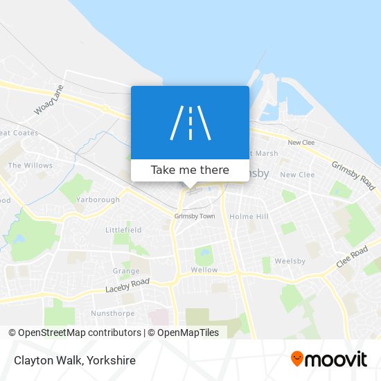 Clayton Walk map