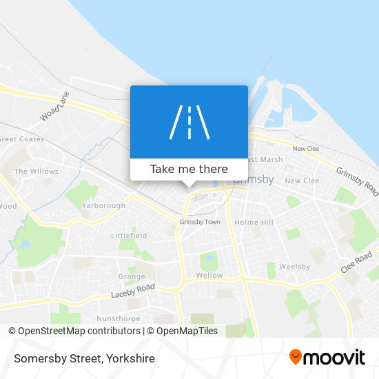 Somersby Street map