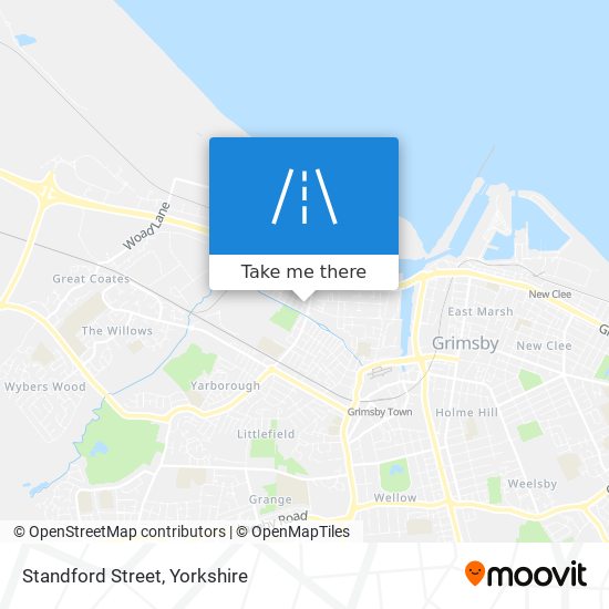 Standford Street map