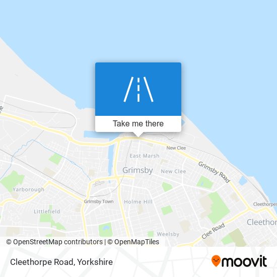 Cleethorpe Road map