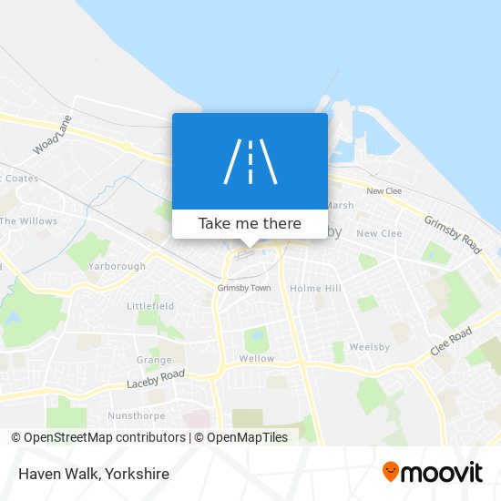 Haven Walk map