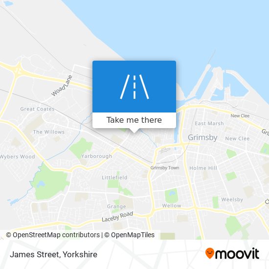James Street map