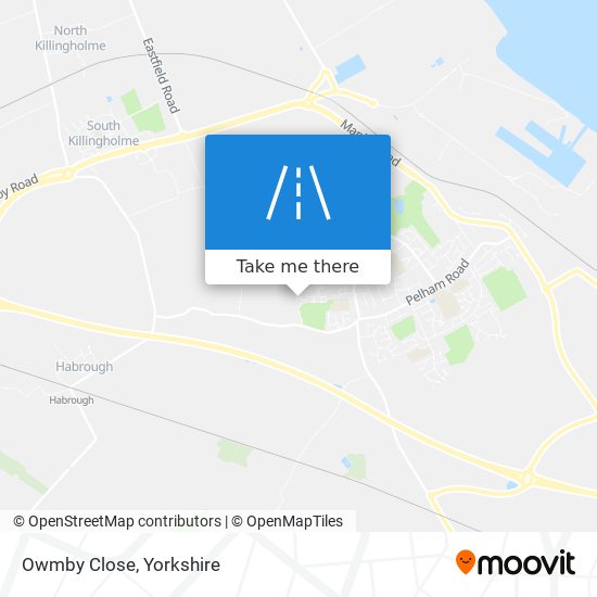 Owmby Close map