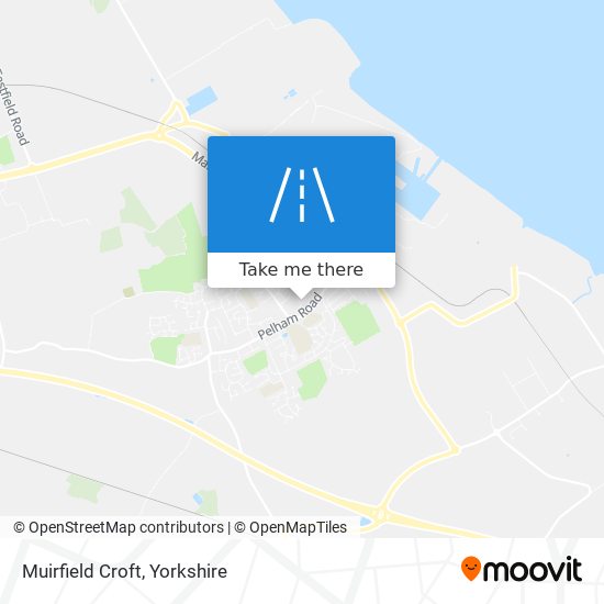 Muirfield Croft map