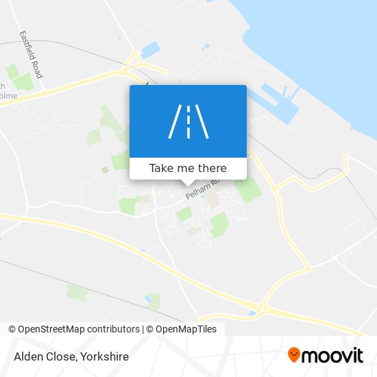 Alden Close map