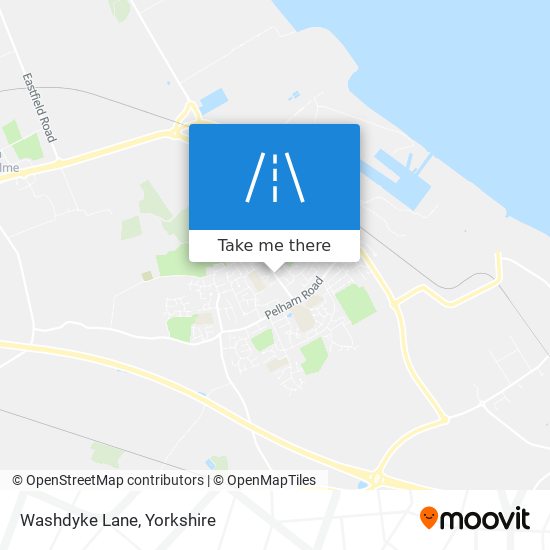 Washdyke Lane map