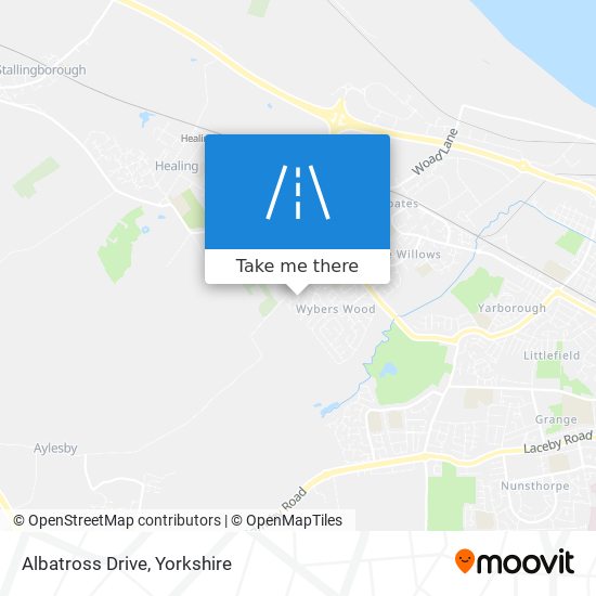 Albatross Drive map