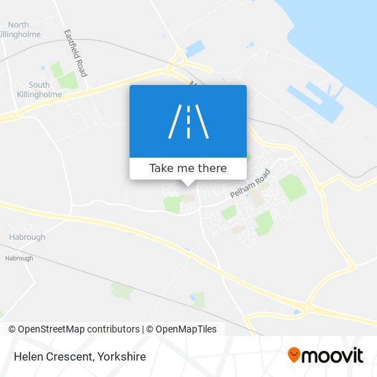 Helen Crescent map