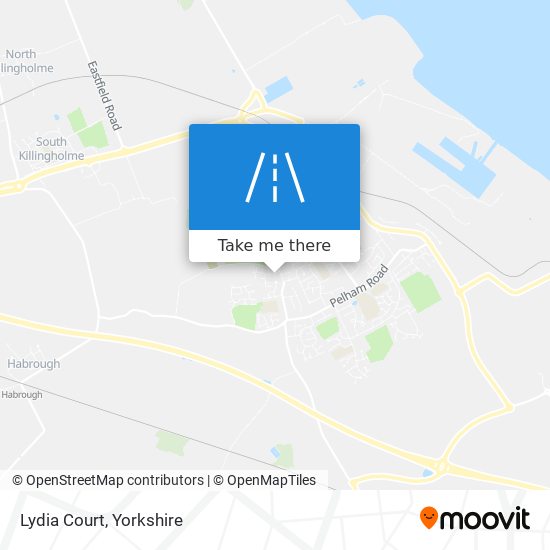 Lydia Court map