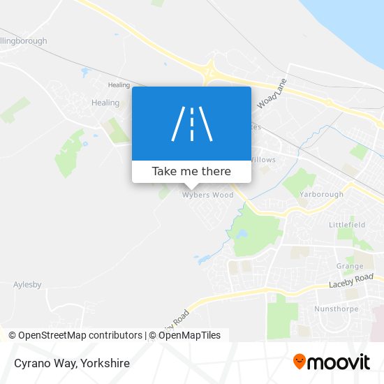 Cyrano Way map