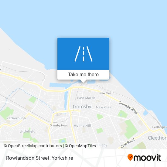 Rowlandson Street map