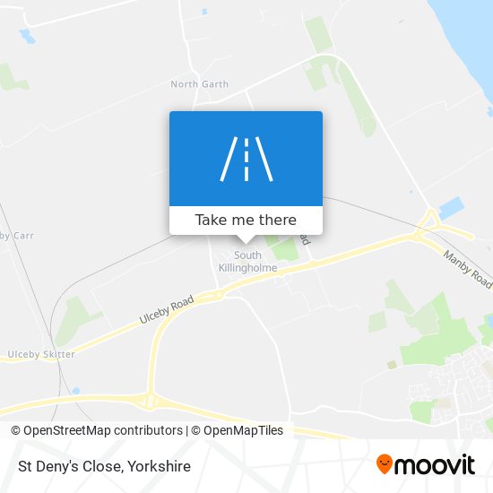 St Deny's Close map