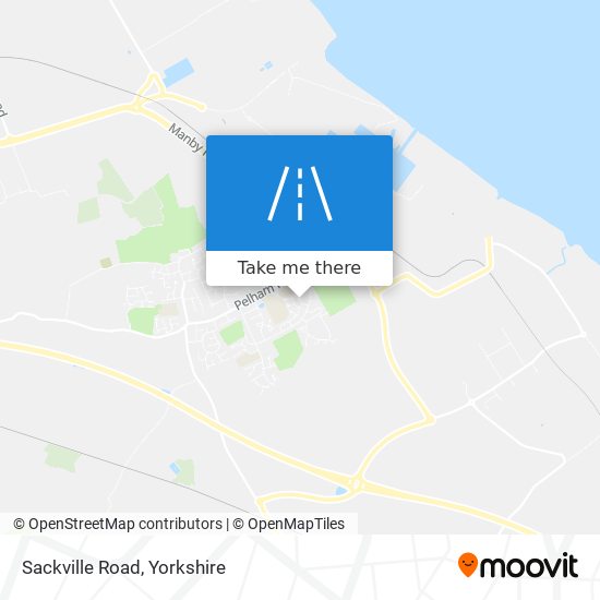 Sackville Road map