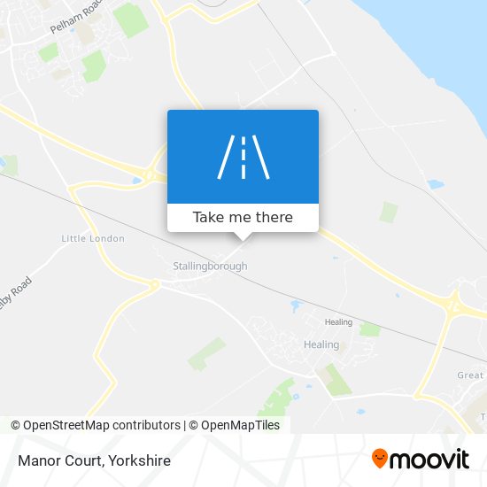 Manor Court map