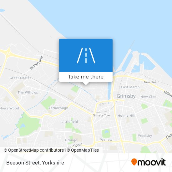 Beeson Street map