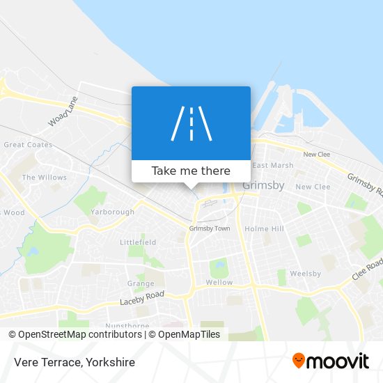 Vere Terrace map