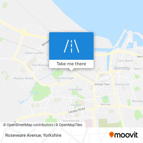 Roseveare Avenue map