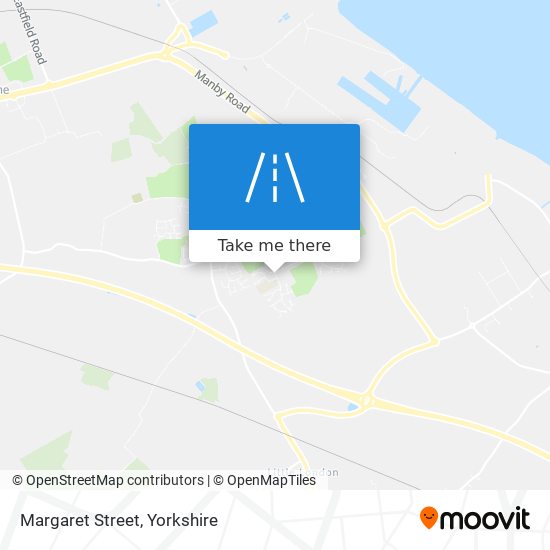 Margaret Street map