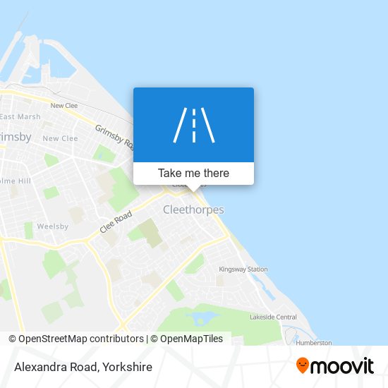 Alexandra Road map