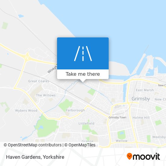Haven Gardens map