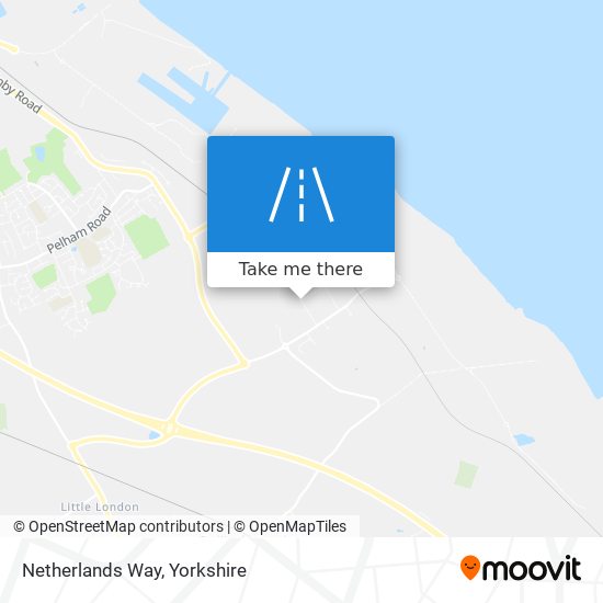 Netherlands Way map