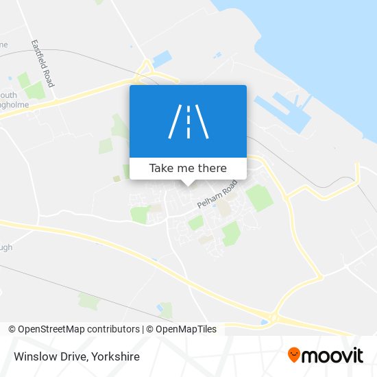 Winslow Drive map