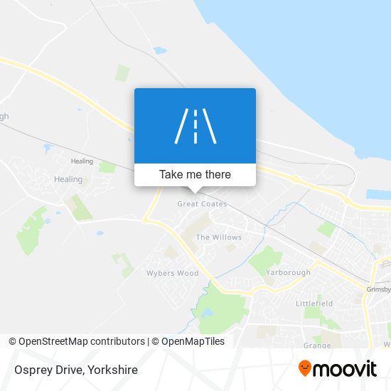 Osprey Drive map