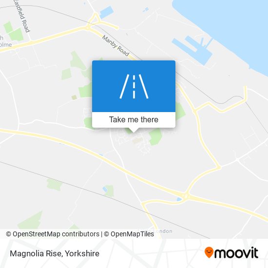 Magnolia Rise map