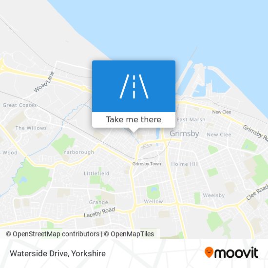 Waterside Drive map