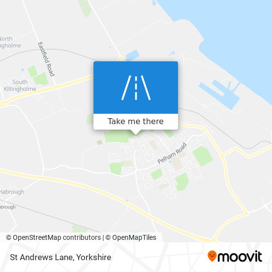 St Andrews Lane map