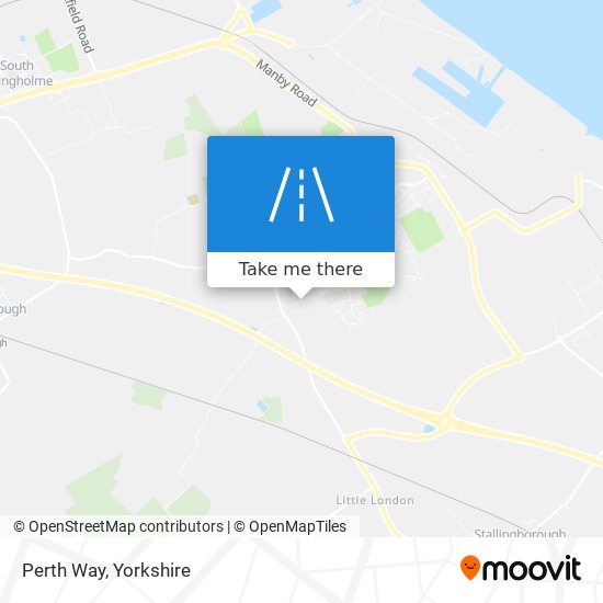 Perth Way map