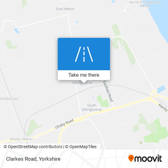 Clarkes Road map