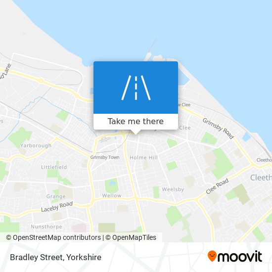 Bradley Street map
